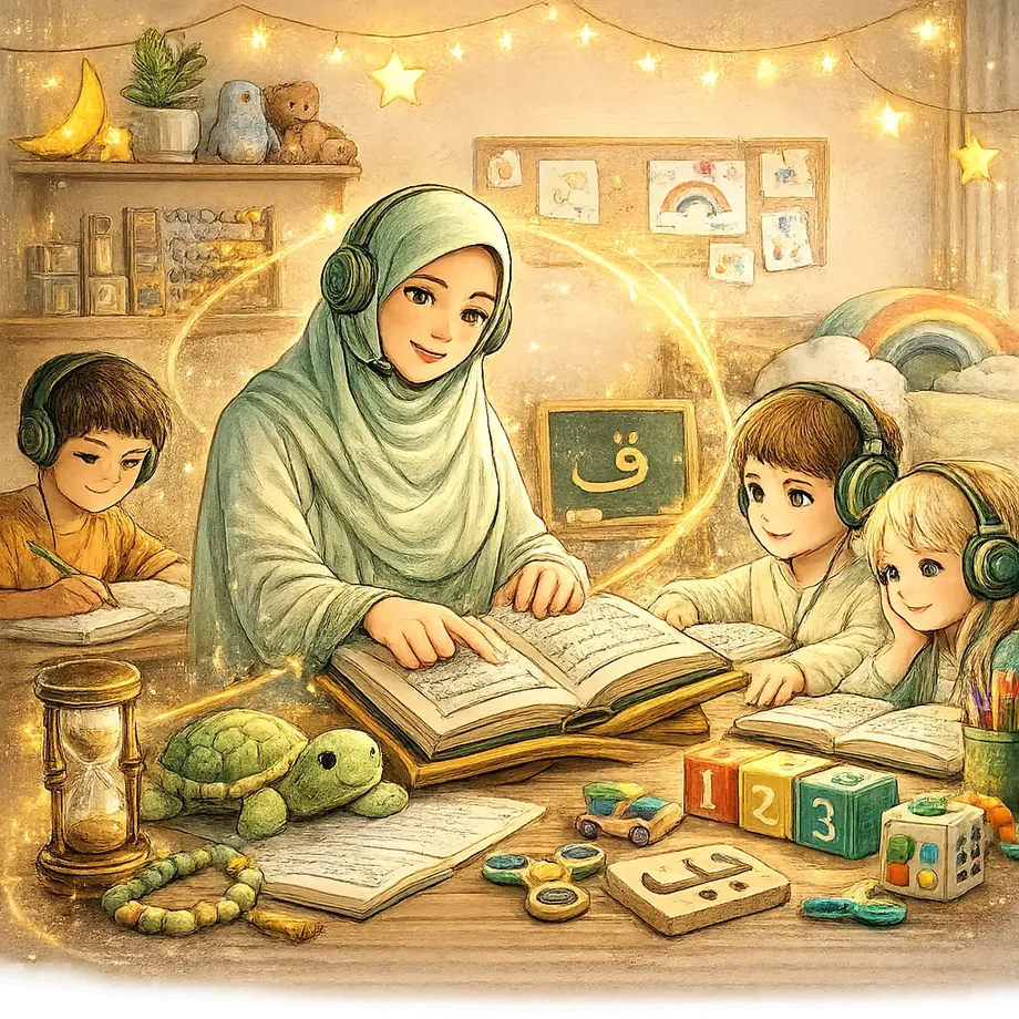 Patient one-to-one Quran teaching for every learner