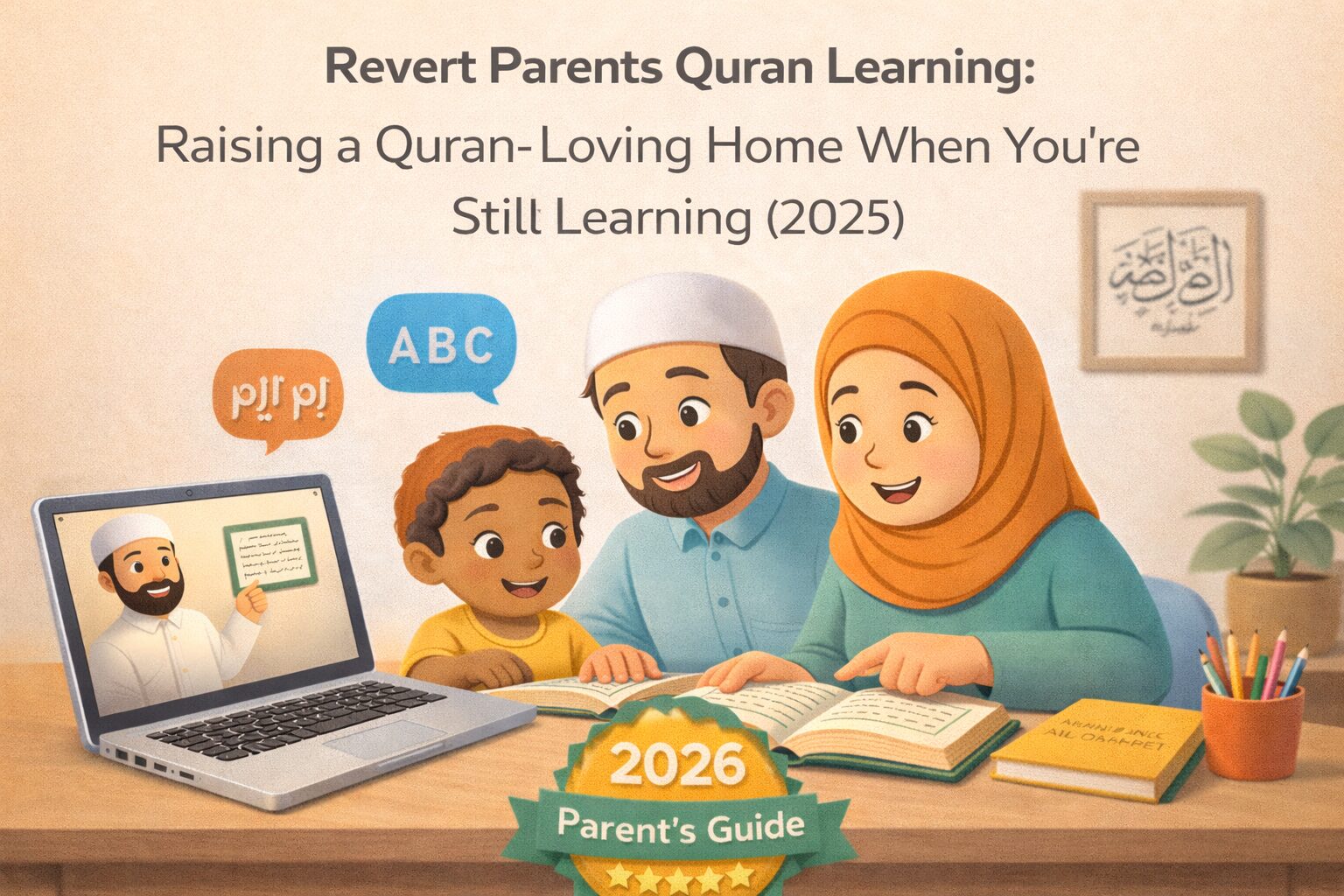Revert Parents Quran Learning: Raising a Quran-Loving Home When You’re Still Learning 2025