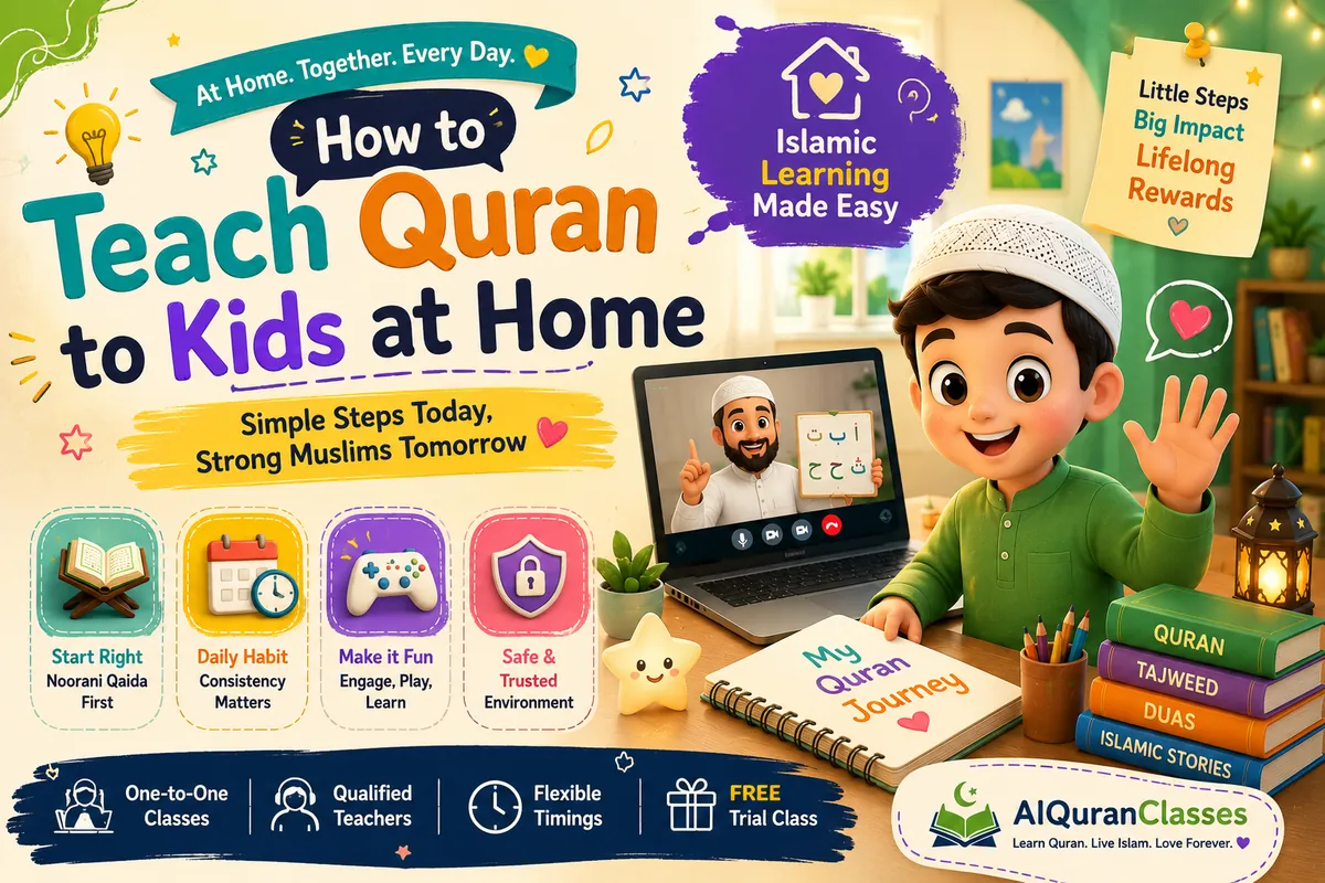 Why More Parents Are Learning How to Teach Quran to Kids at Home 2026